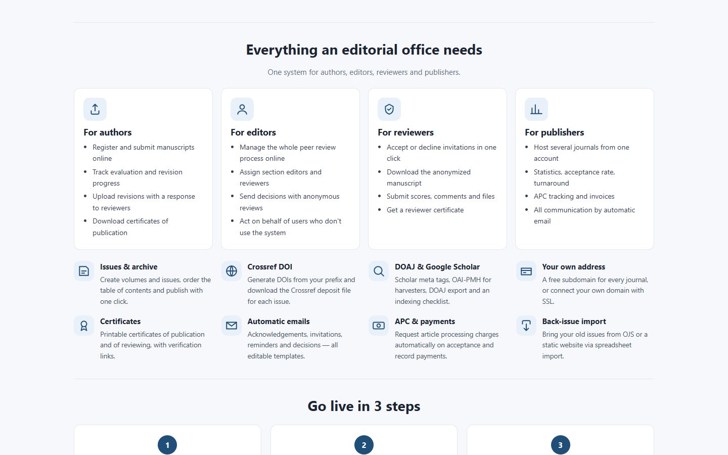 EJMS screenshot 2